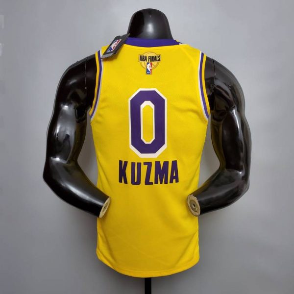 Camiseta Los Angeles Lakers Yellow Final Edition - Imagen 8