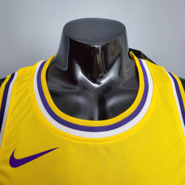 Camiseta Los Angeles Lakers Yellow Final Edition - Imagen 4
