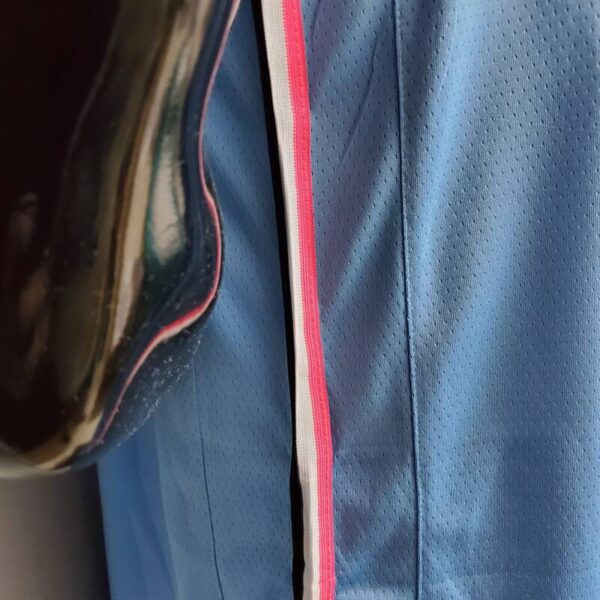 Camiseta Miami Heat Neck blue Edition Wade 3 - Imagen 3