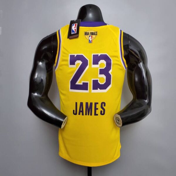 Camiseta Los Angeles Lakers Yellow Final Edition - Imagen 2
