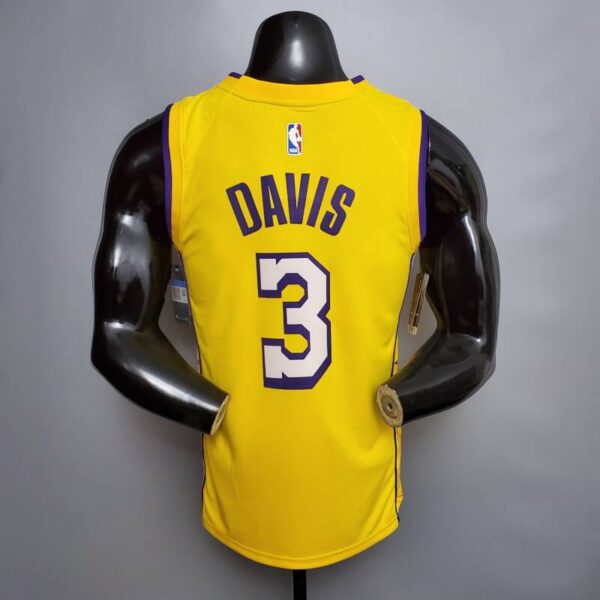 Camiseta Los Ángeles Lakers V-neck City Edition Yellow - Imagen 10