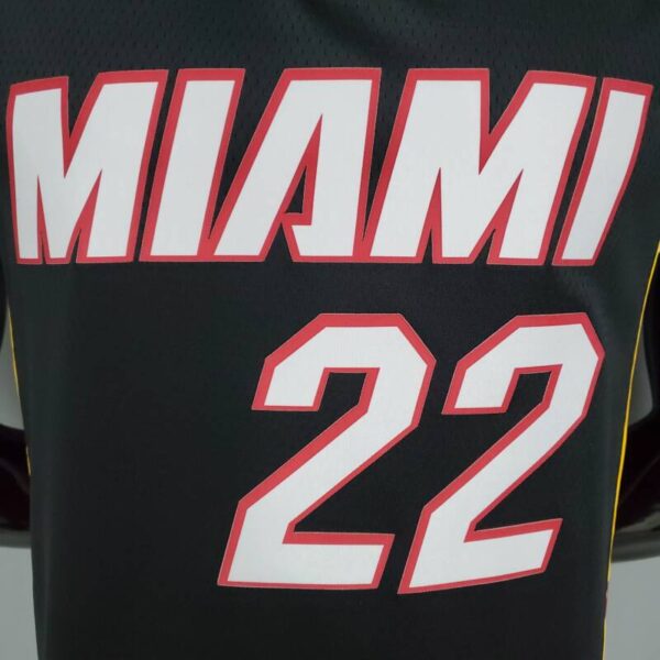 Camiseta Miami Heat Jordan Black 2020/21 - Imagen 5