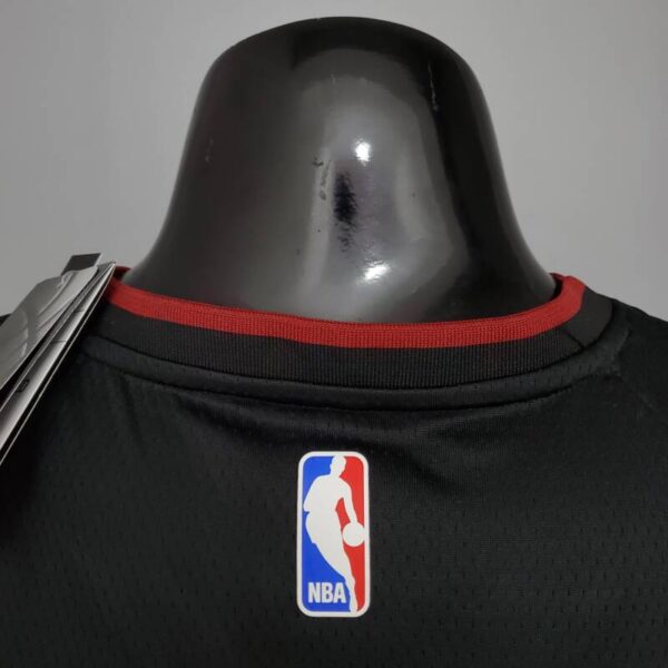 Camiseta Miami Heat Jordan Black 2020/21 - Imagen 9