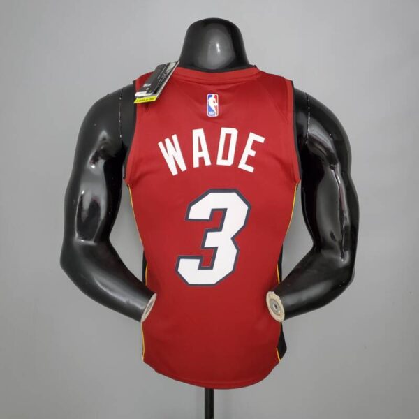 Camiseta Miami Heat Burgundy 2020/21 - Imagen 2