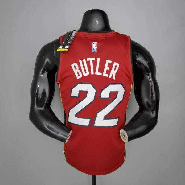 Camiseta Miami Heat Burgundy 2020/21 - Imagen 12