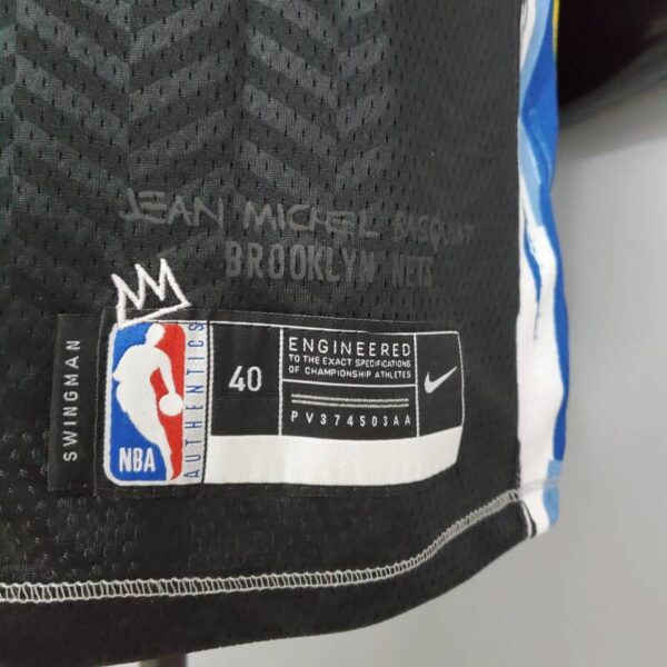 Camiseta Brooklyn Nets City Edition Black - Imagen 11