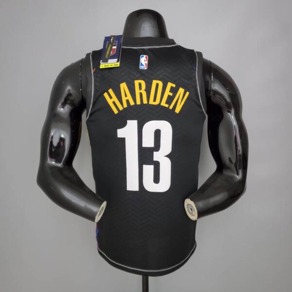 Camiseta Brooklyn Nets City Edition Black - Imagen 2