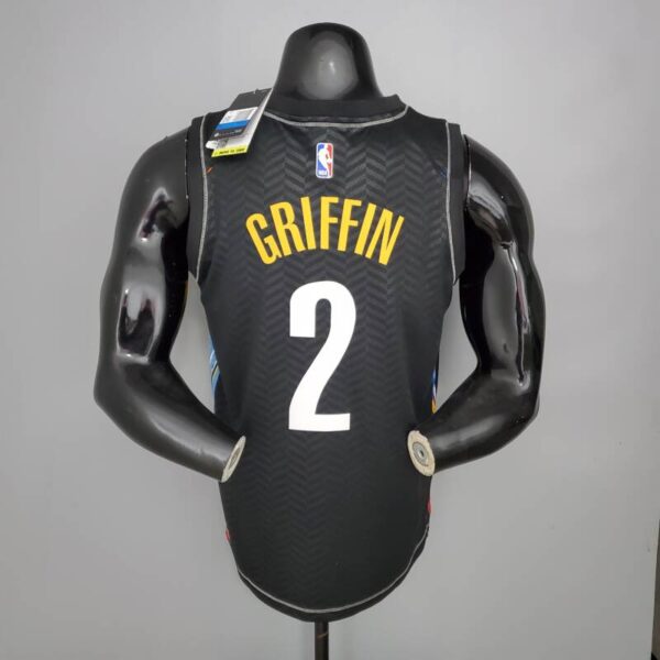 Camiseta Brooklyn Nets City Edition Black - Imagen 15