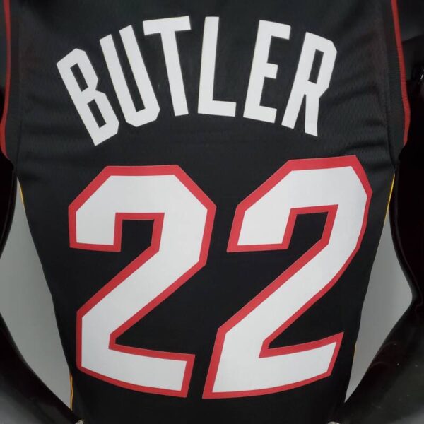 Camiseta Miami Heat Jordan Black 2020/21 - Imagen 10