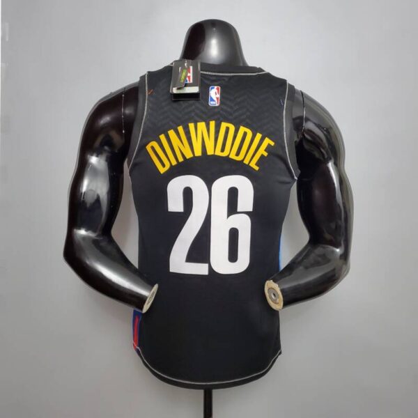 Camiseta Brooklyn Nets City Edition Black - Imagen 21