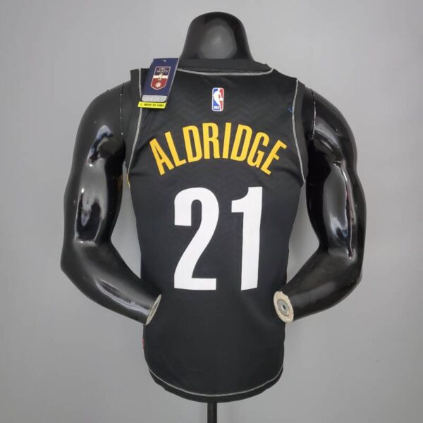 Camiseta Brooklyn Nets City Edition Black - Imagen 19