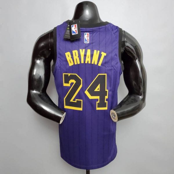 Camiseta Los Angeles Lakers Round neck purple Edition - Imagen 2