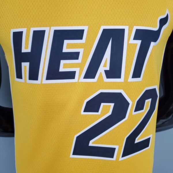 Camiseta Miami Heat Bonus Edition Yellow - Imagen 5