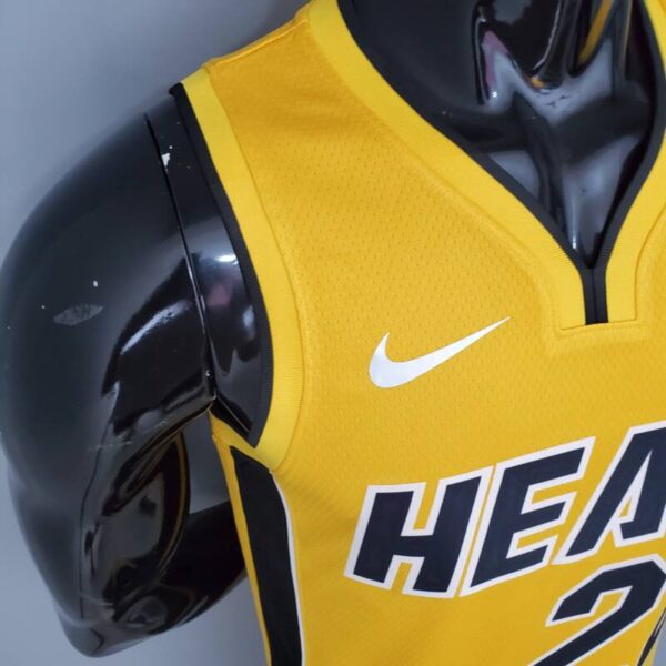 Camiseta Miami Heat Bonus Edition Yellow - Imagen 3