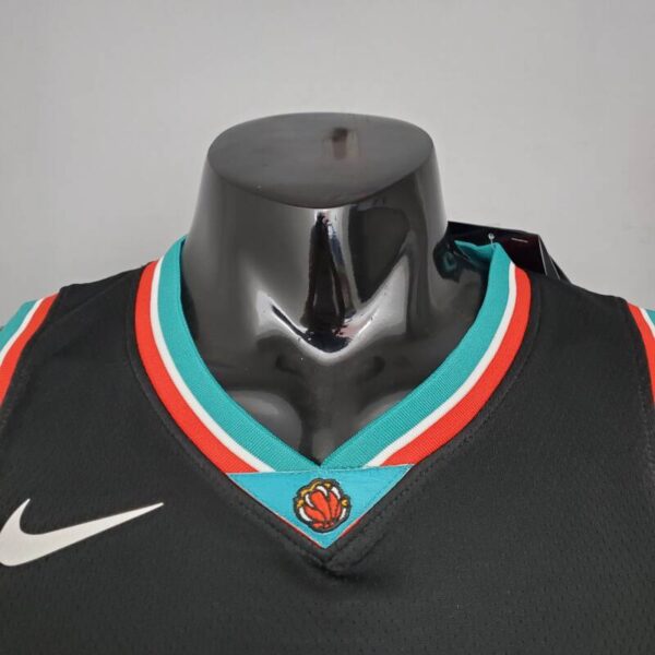 Camiseta Memphis Grizzlies Retro Black Edition Morant 12 - Imagen 4