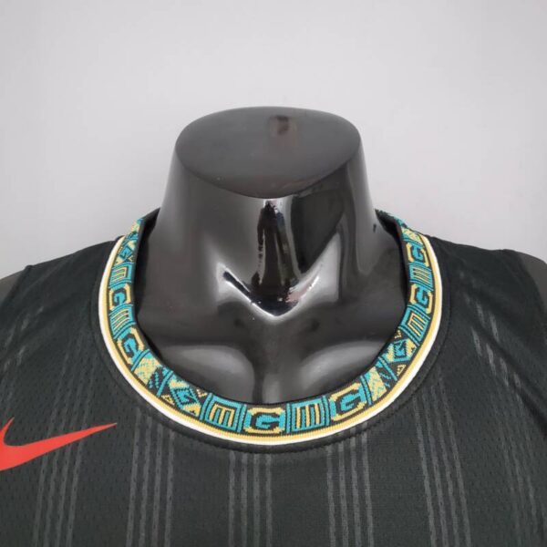 Camiseta Memphis Grizzlies City Edition Black Morant 12 - Imagen 4