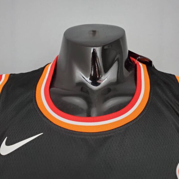 Camiseta Miami Heat Retro Night Black - Imagen 4