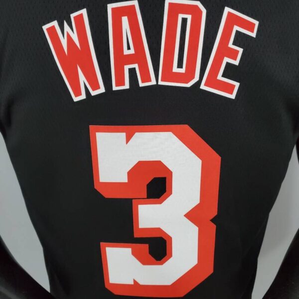 Camiseta Miami Heat Retro Night Black - Imagen 9