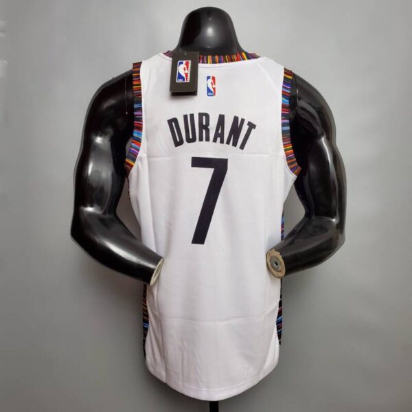 Camiseta Brooklyn Nets City Version White - Imagen 9