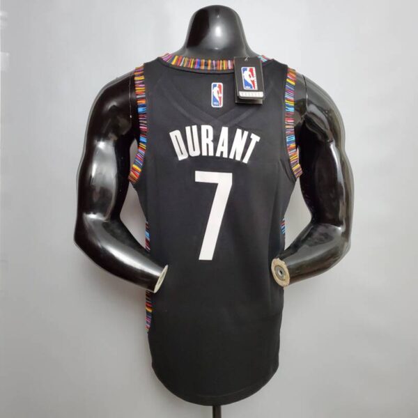 Camiseta Brooklyn Nets City Version Black - Imagen 2