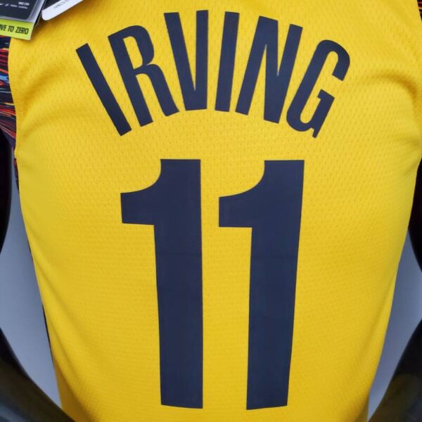 Camiseta Brooklyn Nets Commemorative Edition Yellow - Imagen 9