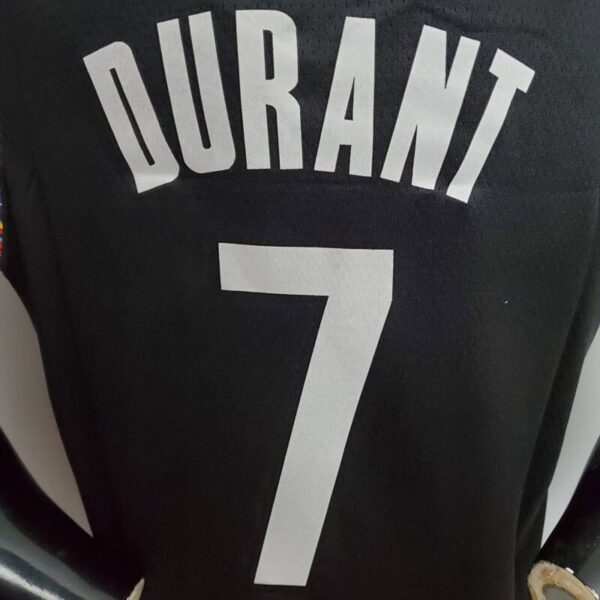 Camiseta Brooklyn Nets City Version Black - Imagen 8