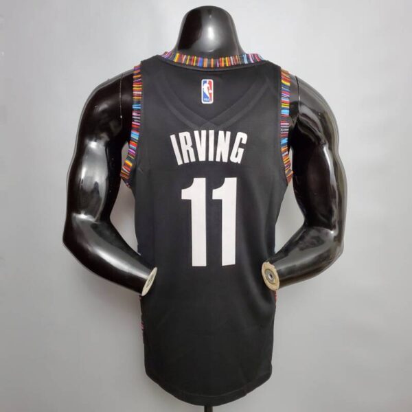Camiseta Brooklyn Nets City Version Black - Imagen 9