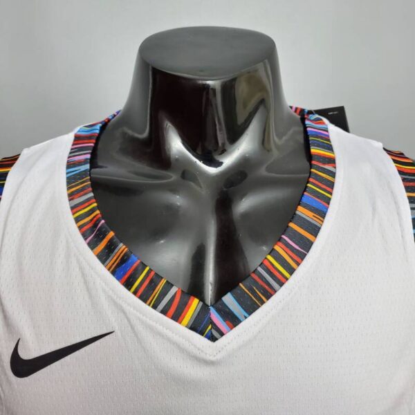 Camiseta Brooklyn Nets City Version White - Imagen 3