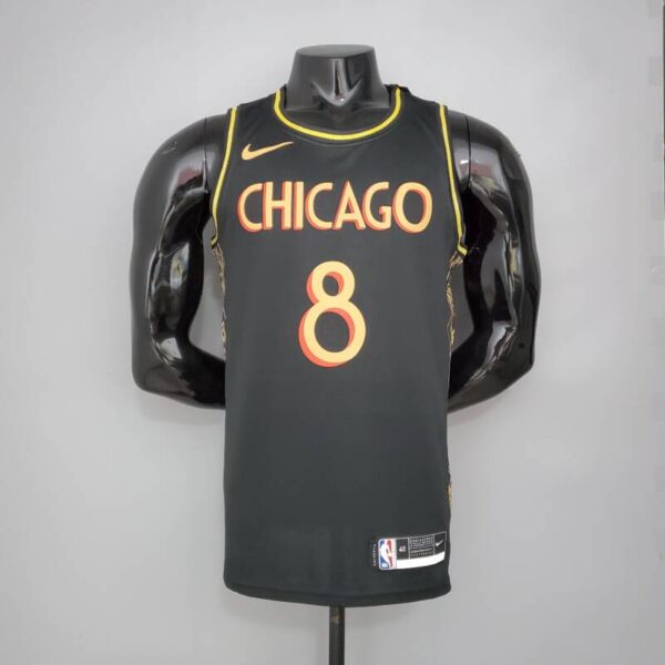 Camiseta Chicago Bulls Team City Edition Black