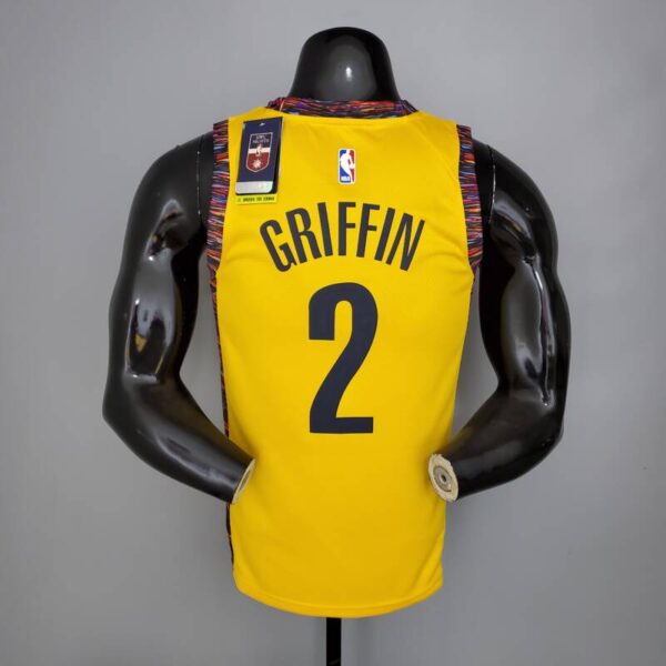 Camiseta Brooklyn Nets Commemorative Edition Yellow - Imagen 10