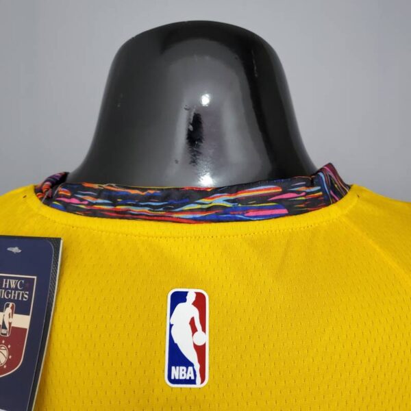Camiseta Brooklyn Nets Commemorative Edition Yellow - Imagen 8