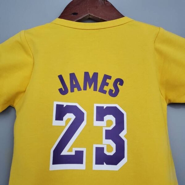 Body Los Angeles Lakers Yellow Edition James 23 - Imagen 6