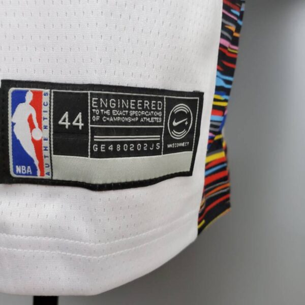 Camiseta Brooklyn Nets City Version White - Imagen 6