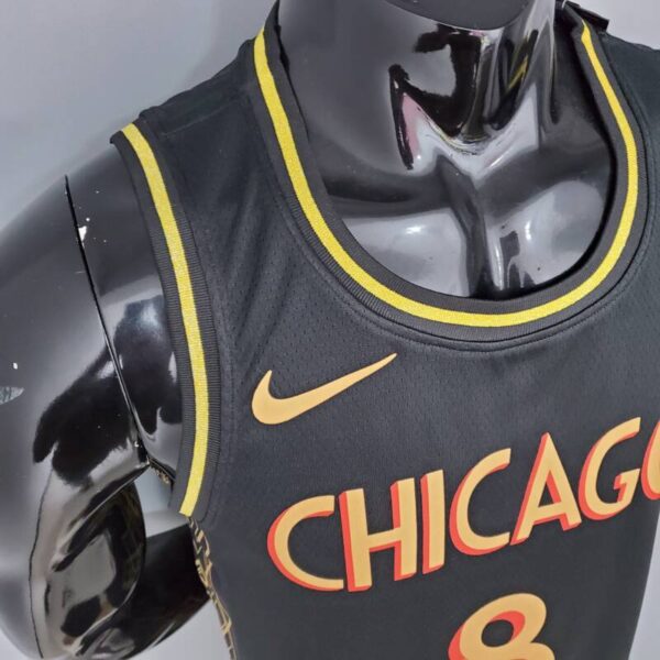Camiseta Chicago Bulls Team City Edition Black - Imagen 3