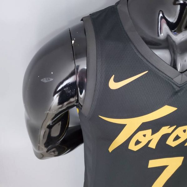 Camiseta Toronto Raptors black gold Edition - Imagen 3