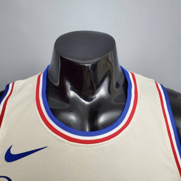 Camiseta Philadelphia 76ers City Limited Edition Beige - Imagen 3