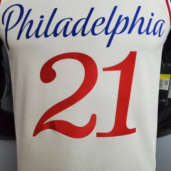 Camiseta Philadelphia 76ers City Limited Edition Beige - Imagen 5