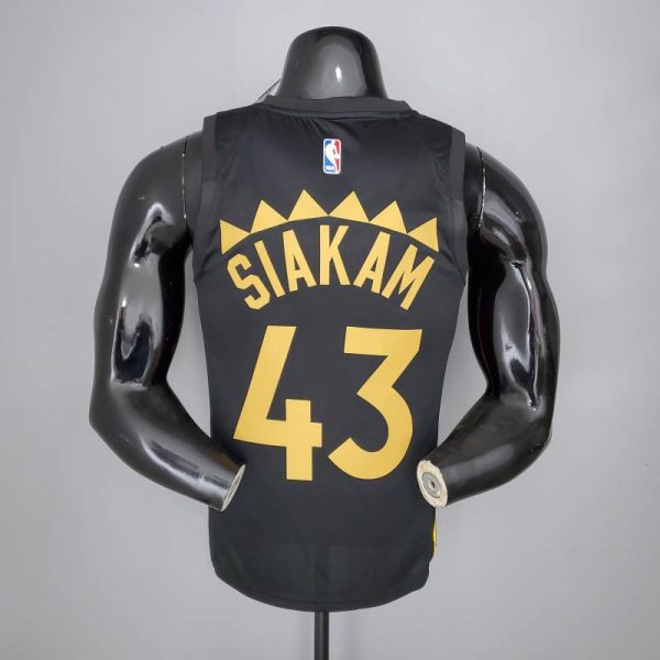 Camiseta Toronto Raptors black gold Edition - Imagen 11