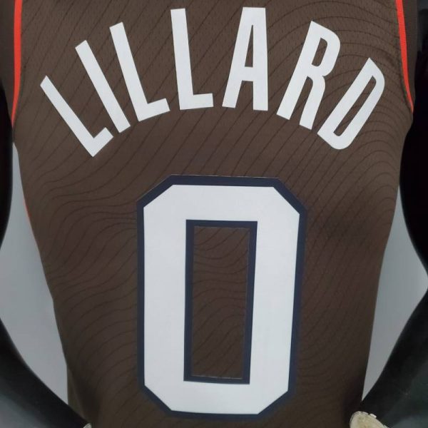 Camiseta Portland Trail Blazers City Edition Brown - Imagen 7