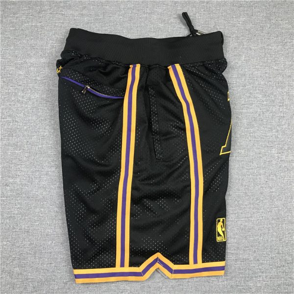 Pantalón corto Los Angeles Lakers Black City Edition - Imagen 4