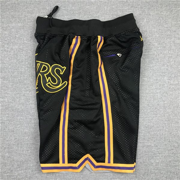 Pantalón corto Los Angeles Lakers Black City Edition - Imagen 5