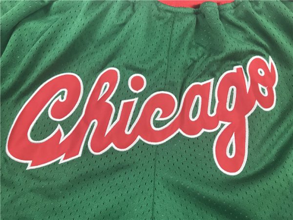 Pantalón corto Retro Chicago Bulls Green 2008/09 - Imagen 6
