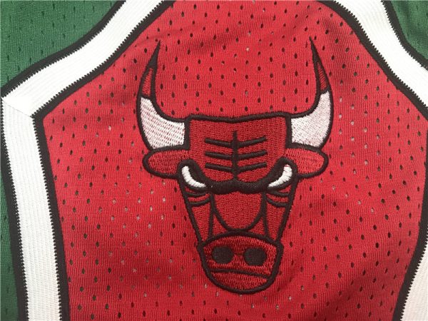 Pantalón corto Retro Chicago Bulls Green 2008/09 - Imagen 5