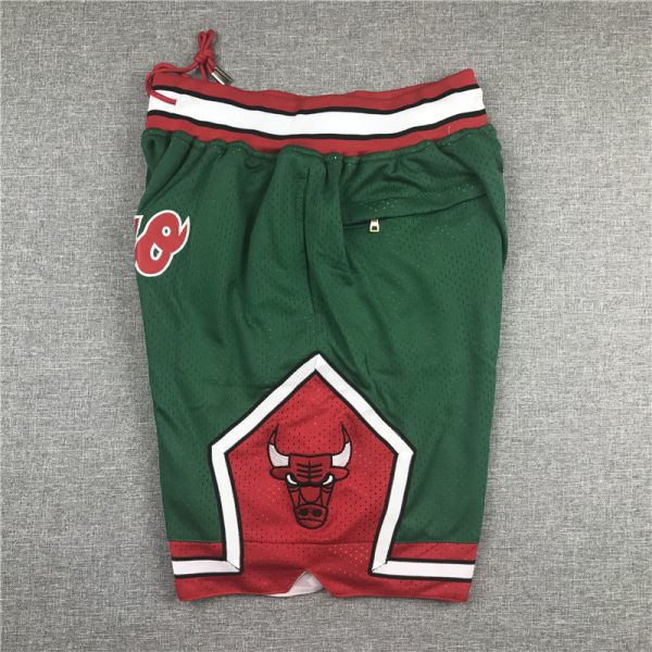 Pantalón corto Retro Chicago Bulls Green 2008/09 - Imagen 7