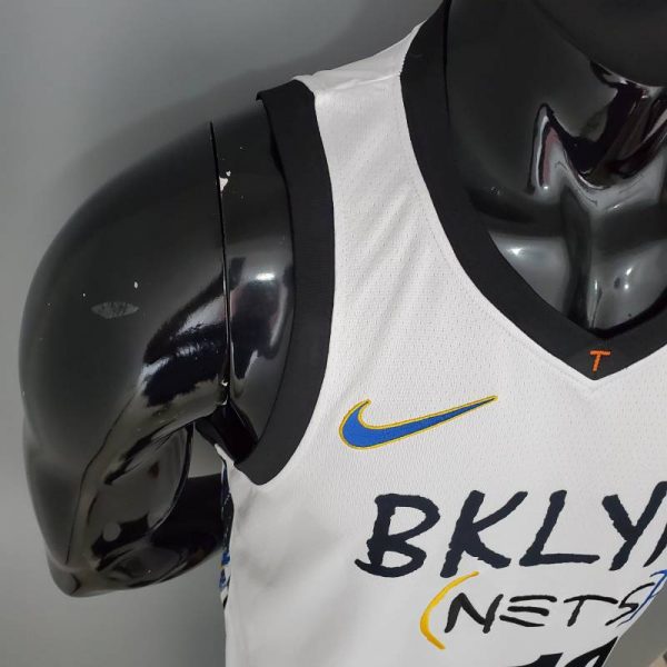 Camiseta Brooklyn Nets graffiti White Edition - Imagen 12