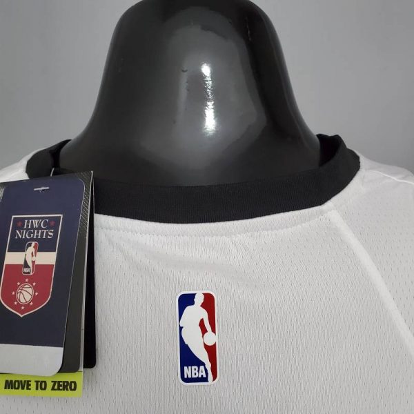 Camiseta Brooklyn Nets graffiti White Edition - Imagen 7