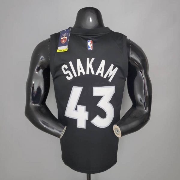 Camiseta Toronto Raptors Bonus Edition Purple and Black - Imagen 3