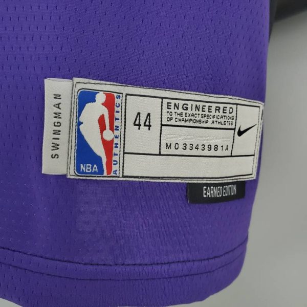 Camiseta Toronto Raptors Bonus Edition Purple and Black - Imagen 9
