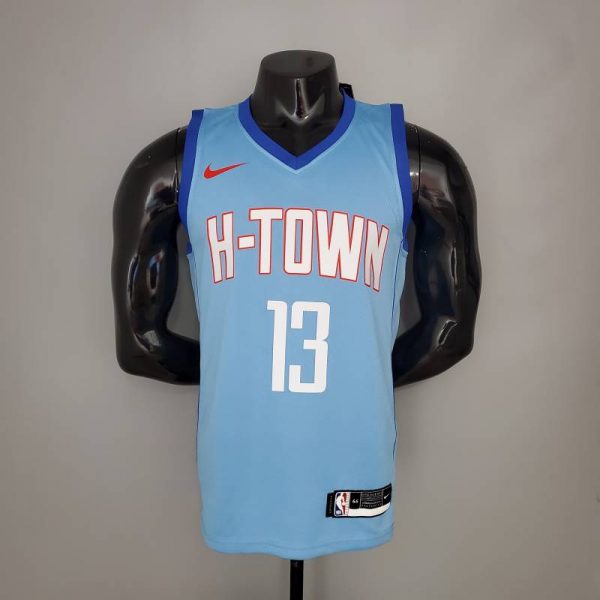 Camiseta Houston Rockets City Edition Blue