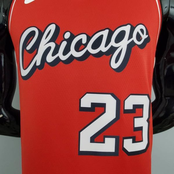 Camiseta Chicago Bulls City Edition Red
